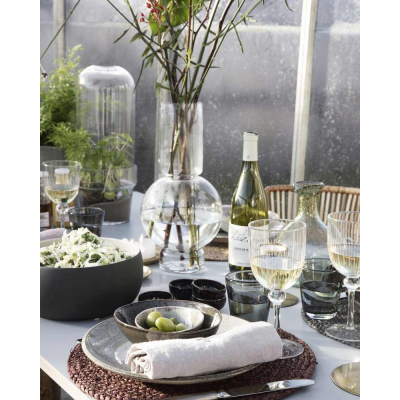                             Keramická miska Lake šedá 13 cm                         