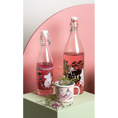                             Skleněná láhev Moomin Summer Party 0,5 l                         