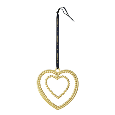                             Vánoční ozdoba Christmas Ball Heart Gold 12 cm                        