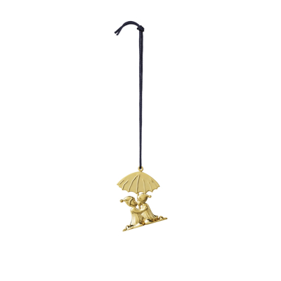                             Vánoční ozdoba Christmas Kiss Gold 8 cm                        