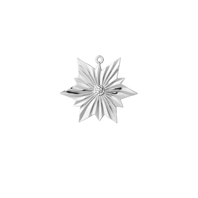 Vianočná ozdoba North Star Silver 6,5 cm                    
