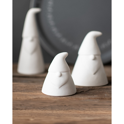 Keramická dekorace Santa Knut 7 cm                    