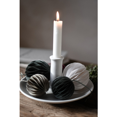                             Papírová vánoční ozdoba Bona Grey 8 cm                         