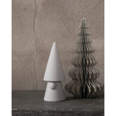                             Keramická dekorace Santa Evert Light Grey 15 cm                        
