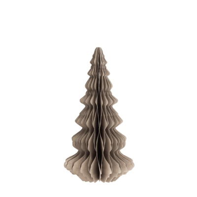 Papírový vánoční stromeček Granstad Beige 20 cm                     