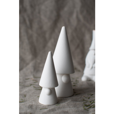                             Keramická dekorace Santa Evert White 15 cm                        