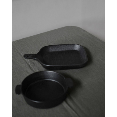                             Keramická pečící forma Nabbo Black Round                         