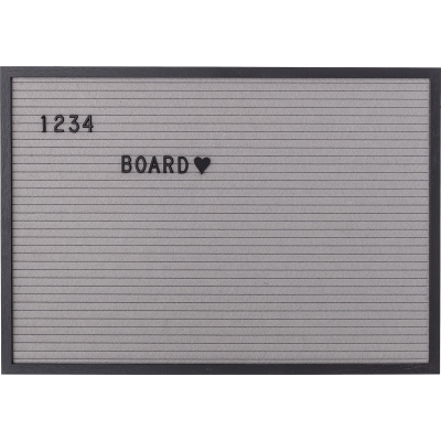 Plstená tabuľa Notice Board s písmenkami 25x18 cm                    