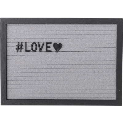                             Plstěná tabule Notice Board s písmenky 25x18 cm                        