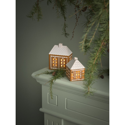                             Porcelánový svícen Urbania Gingerbread Small                        