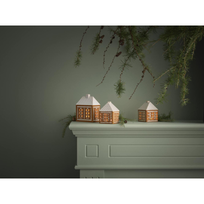                             Porcelánový svícen Urbania Gingerbread Small                        