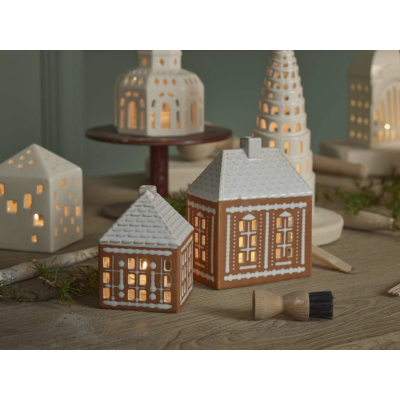                             Porcelánový svícen Urbania Gingerbread Small                        