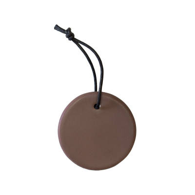 Keramická vánoční ozdoba Round Maroon                    