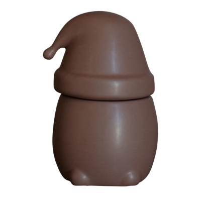 Keramická dóza Eating Santa Maroon 18 cm                    