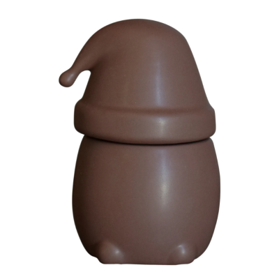Keramická dóza Eating Santa Maroon 12,5 cm                    