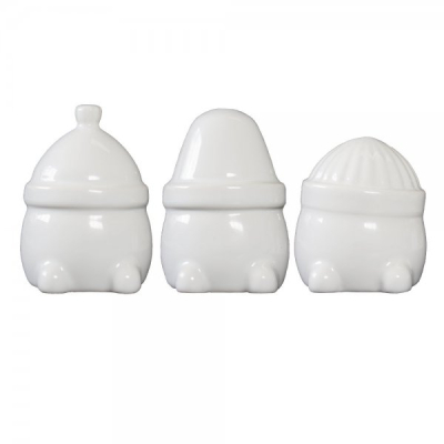 Santové Hipster Triplets White - set 3 ks                    