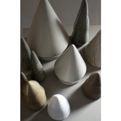                             Keramický stromeček Narrow White 11 cm                        