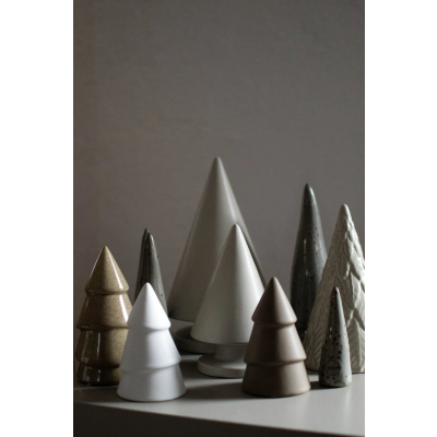                             Keramický stromeček Narrow White 11 cm                        