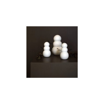                             Keramický sněhulák Snowman White 11 cm                        