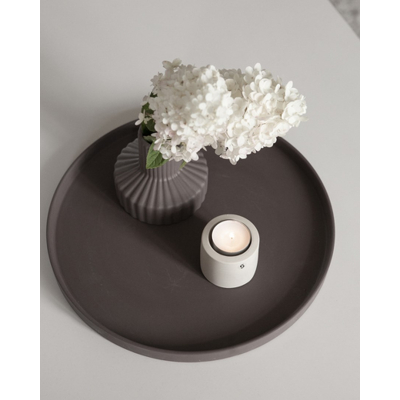                             Keramický tác Grimshult Brown 28 cm                        