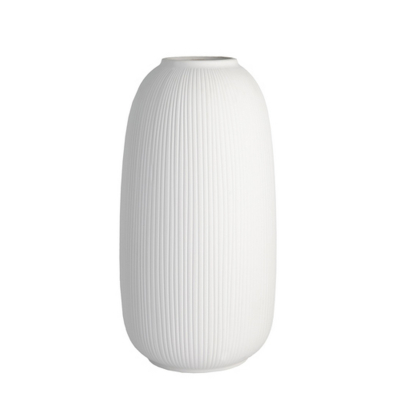 Keramická váza Aby Stripes White Tall 35 cm                    