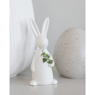                             Velikonoční dekorace zajíček Svea White Small                        