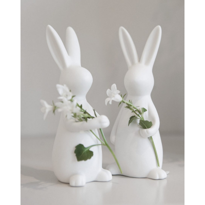                             Velikonoční dekorace zajíček Svea White Small                        