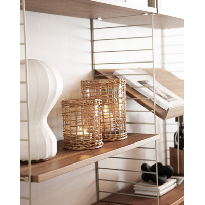                             Lucerna Grusvik Glass Rattan 23 cm                        