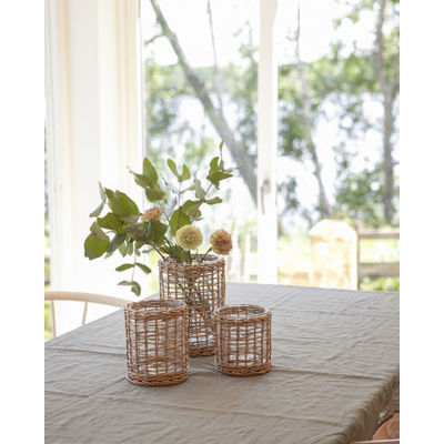                             Lucerna Grusvik Glass Rattan 17 cm                        