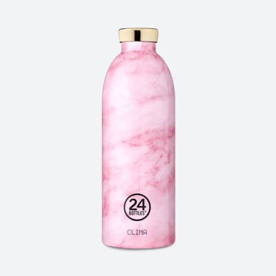 Nerezová termo fľaša Clima Marble Pink 850ml                    