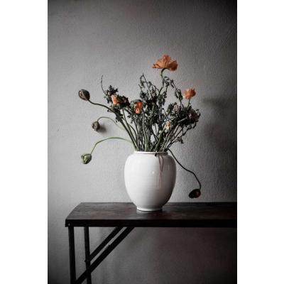                             Keramická váza Ernst White Glazed 28 cm                        