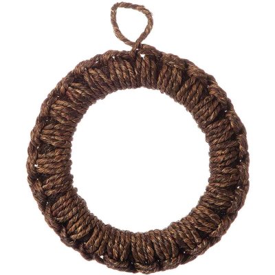 Přírodní podložka pod hrnec Rattan Dark Brown 14cm                    
