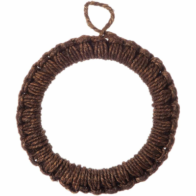 Přírodní podložka pod hrnec Rattan Dark Brown 18cm                    