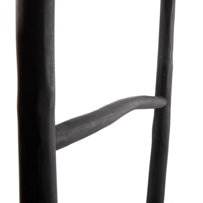                             Žebřík z teakového dřeva Tulum Black 165 cm                        