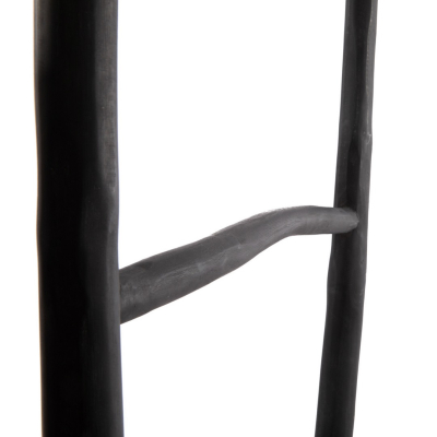                             Rebrík z teakového dreva Tulum Black 165 cm                        