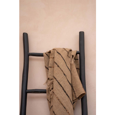                             Žebřík z teakového dřeva Tulum Black 165 cm                        